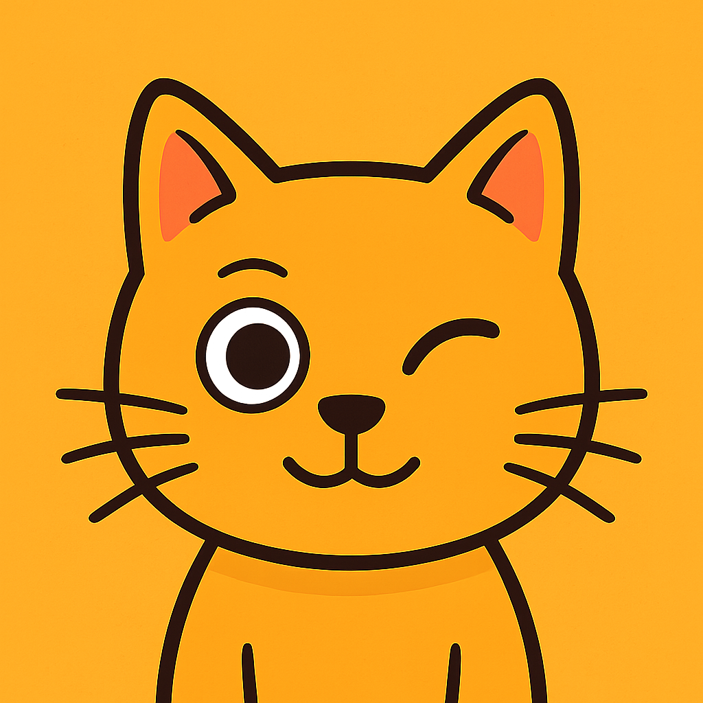 Chat curieux